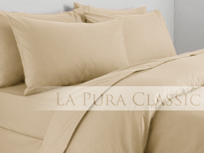 Poszewka La Pura Uni Beige 40x40