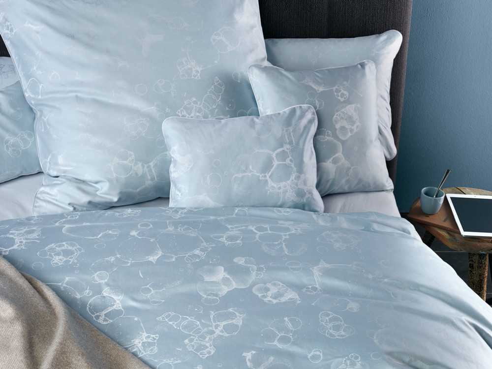 Pościel Curt Bauer CB 1882 Bubble Blue - poszewka na kołdrę