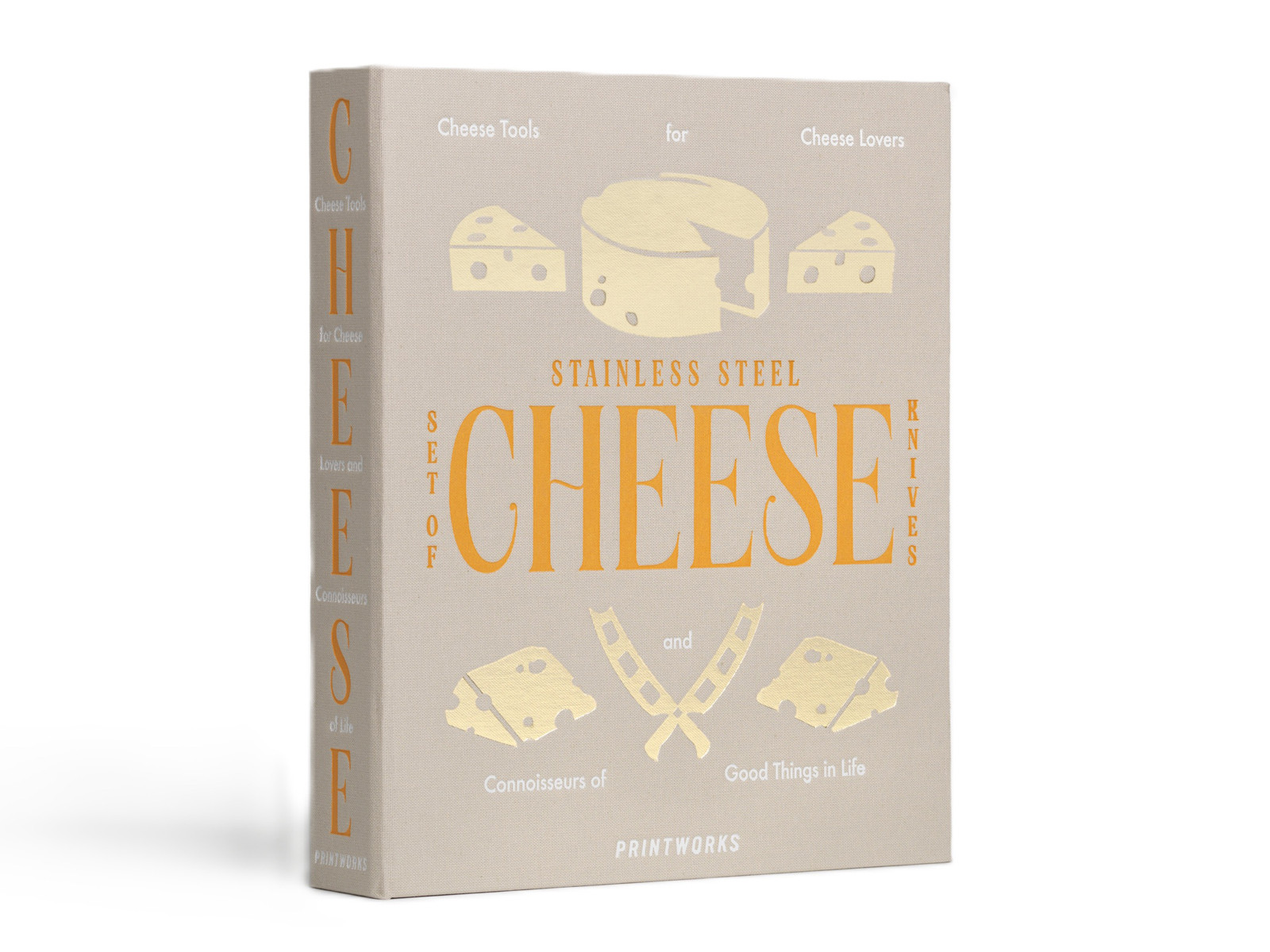 Zestaw prezentowy Printworks Cheese Knives – Niezbędnik do serów