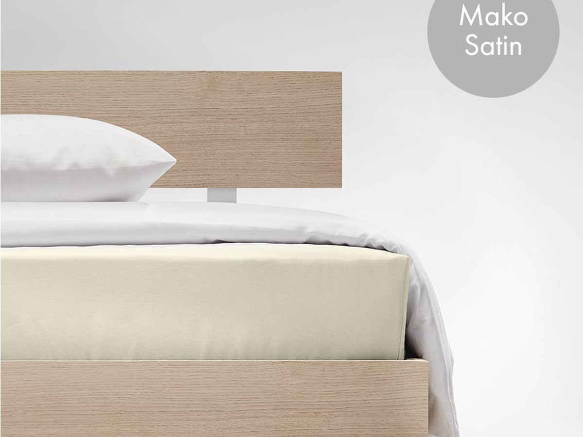 Prześcieradło Fleuresse Colours Fitted Cream 160x200