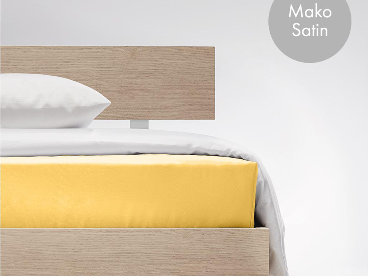 Prześcieradło Fleuresse Colours Fitted Honey 100x200