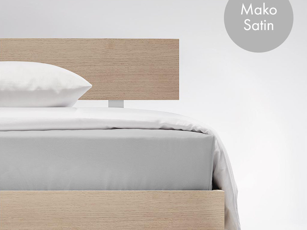 Prześcieradło Fleuresse Colours Fitted Silver 160x200