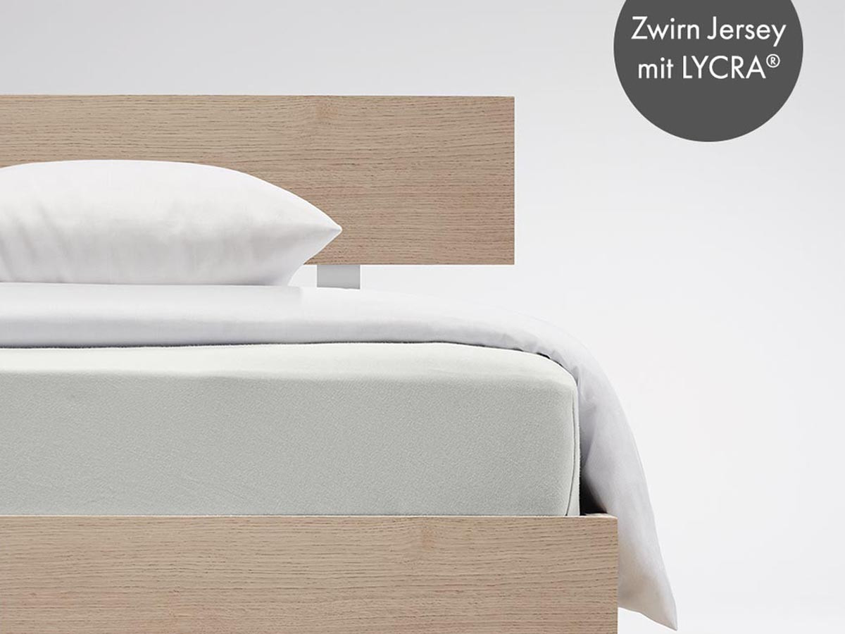 Prześcieradło Fleuresse Jersey Comfort Ecru 150x200 XL