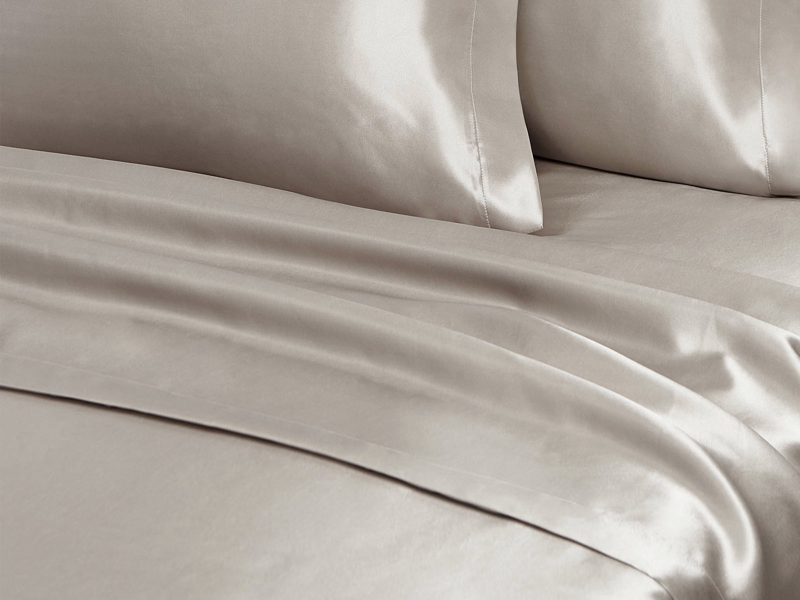 Prześcieradło jedwabne z gumką Seidenweber Uni Iron 120/160x200/220