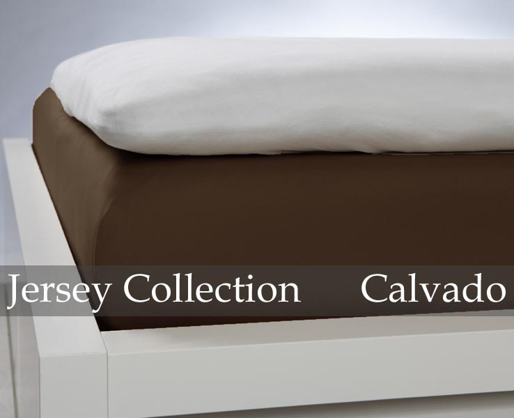 Prześcieradło Jersey Brown 90x200