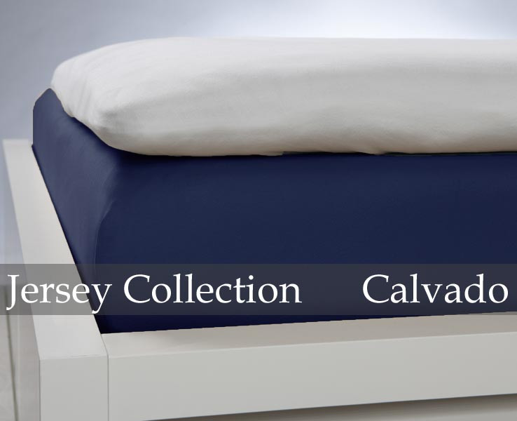 Prześcieradło Jersey Dark Blue