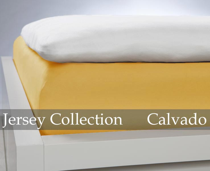 Prześcieradło Jersey Yellow 180x200