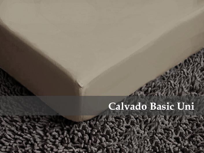 Prześcieradło satynowe z gumką Beige