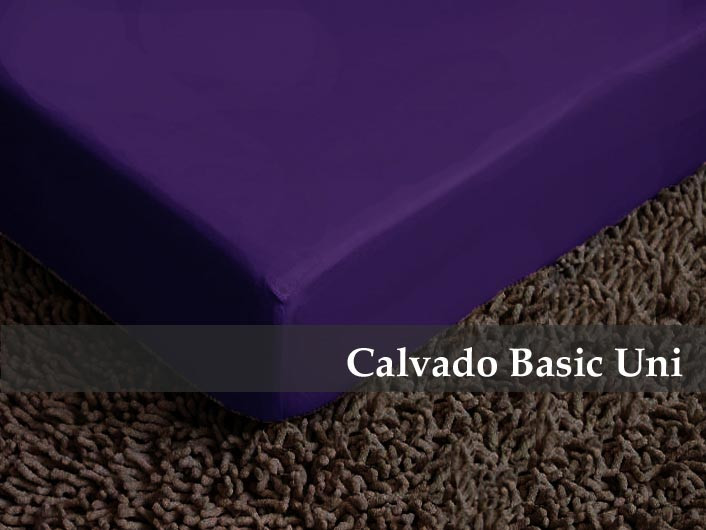 Prześcieradło satynowe z gumką Violet 200x200