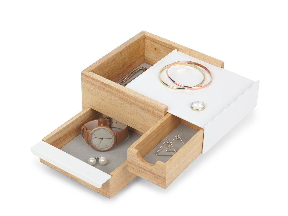 Pudełko na biżuterię Umbra Stowit Mini Natural