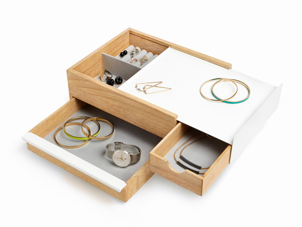 Pudełko na biżuterię Umbra Stowit Natural
