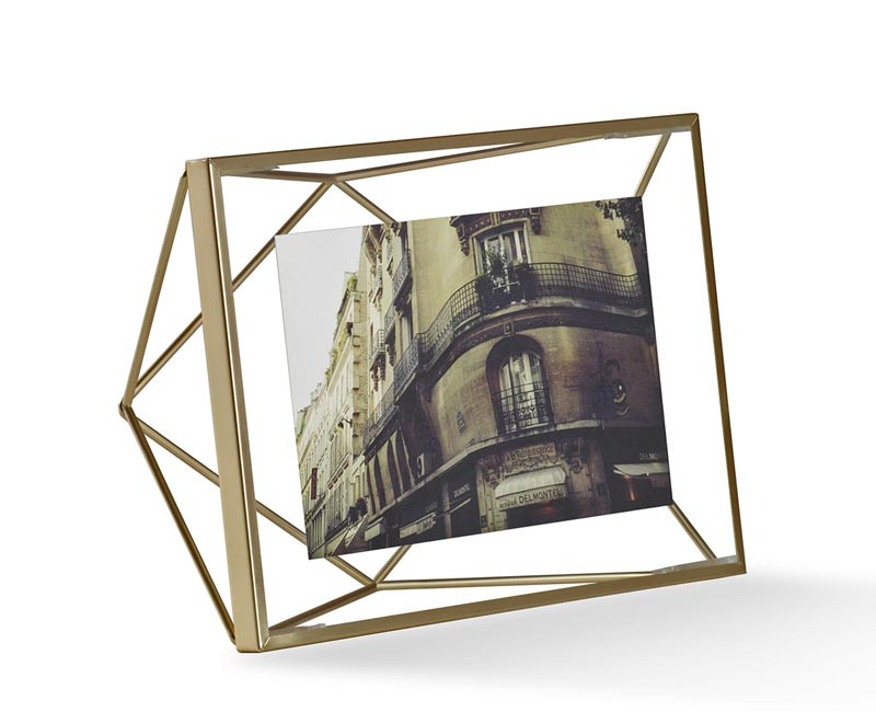 Ramka na zdjęcia Umbra Prisma Matte Brass M