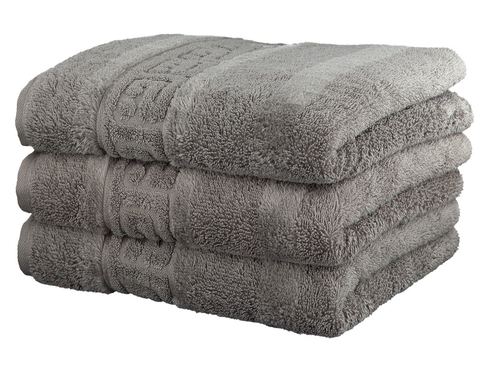 Ręcznik Cawo Noblesse Greek Uni Graphit 30x50