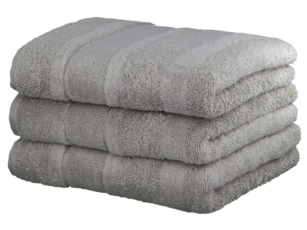 Ręcznik Cawo Noblesse Uni Silver 30x50