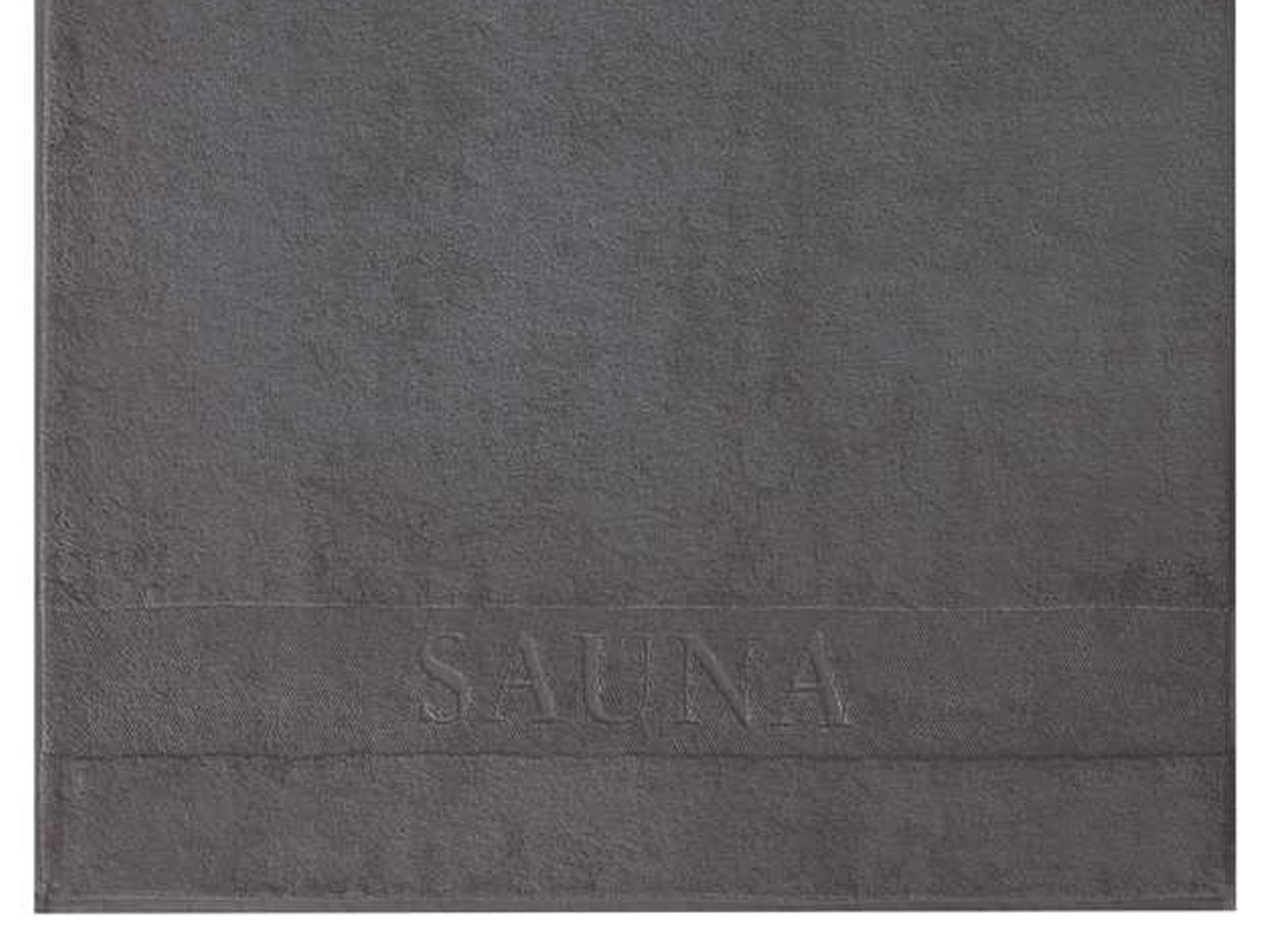 Ręcznik Villeroy&Boch Sauna/Spa Graphite 80x200