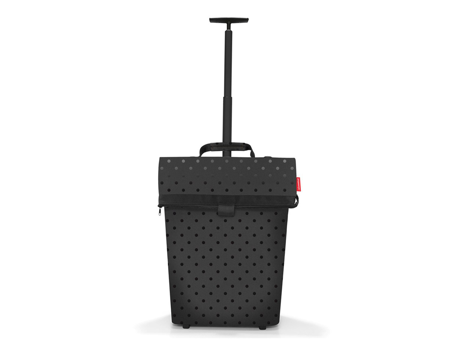 Wózek na zakupy Reisenthel TrolleyM Glossy Dots Black