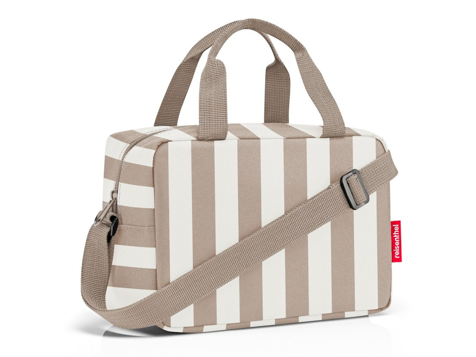Torba termiczna crossbody Reisenthel Coolerbag TO-GO Summerstripes Coffee