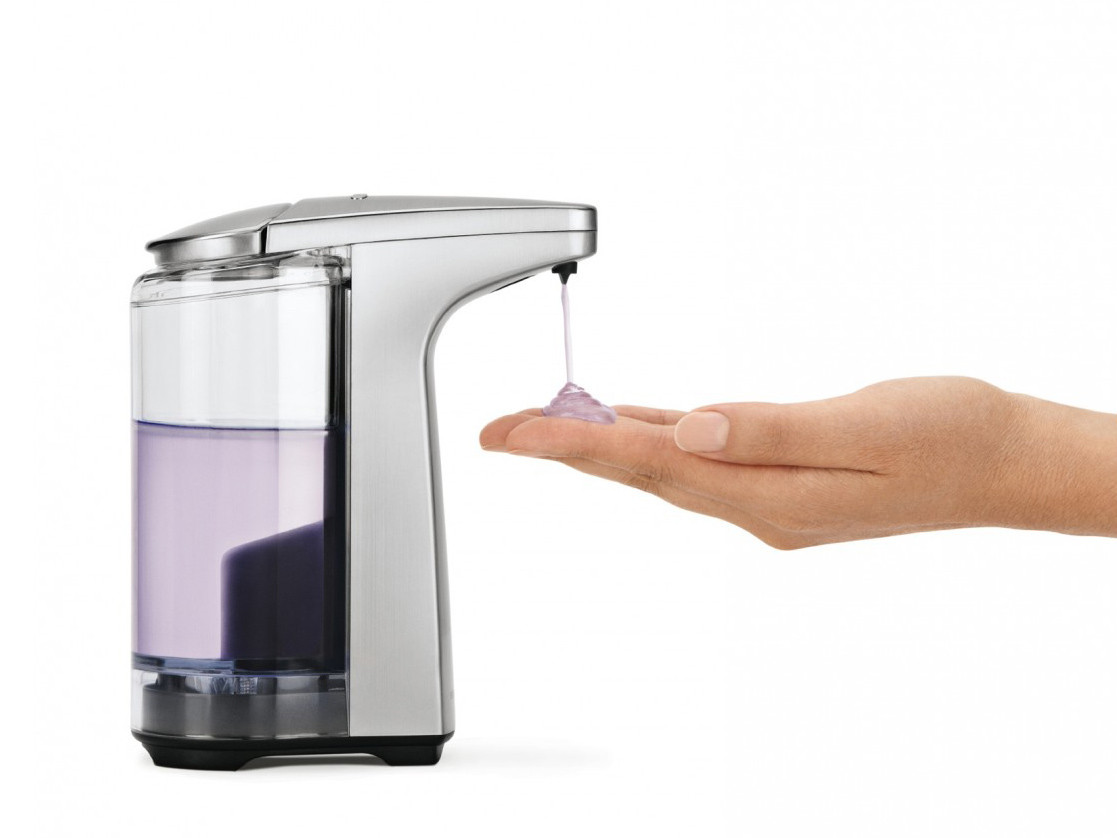 Dozownik bezdotykowy Simplehuman Sensor Nickel Silver