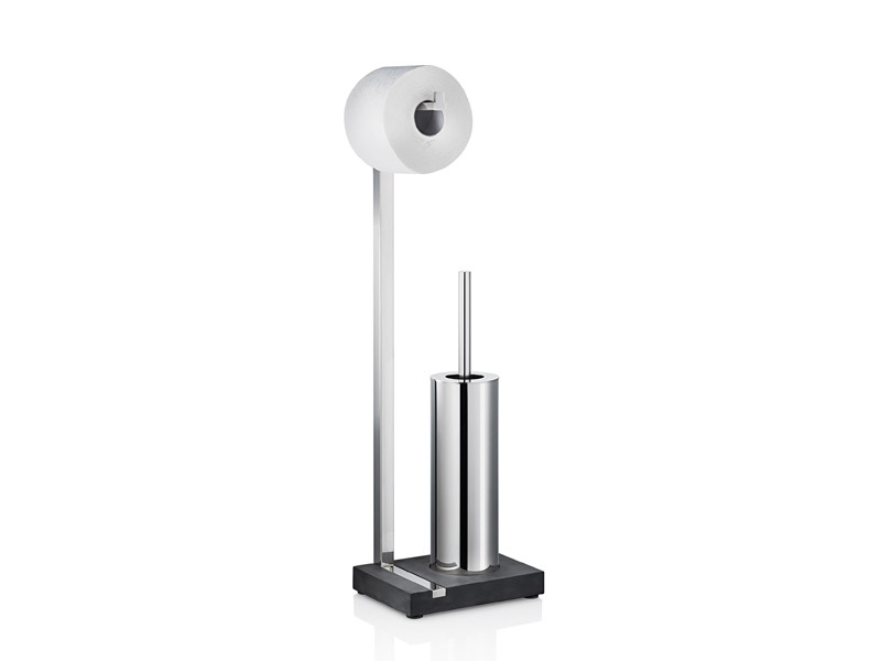 Stojak na papier i szczotkę Blomus Menoto III Shine