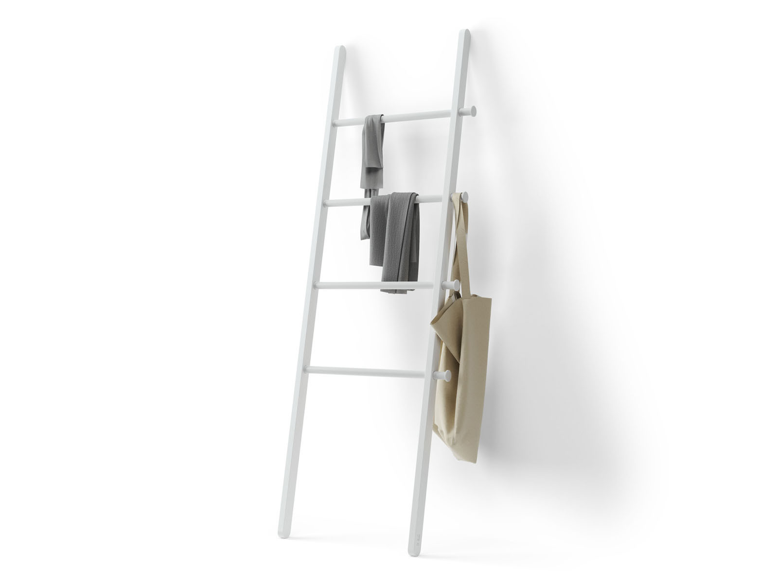 Stojak na ręczniki/ drabinka przyścienna Umbra Leana White