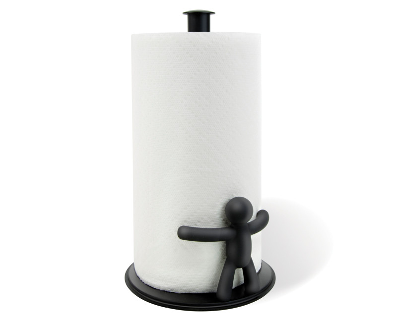 Stojak na ręczniki papierowe Umbra Buddy Black