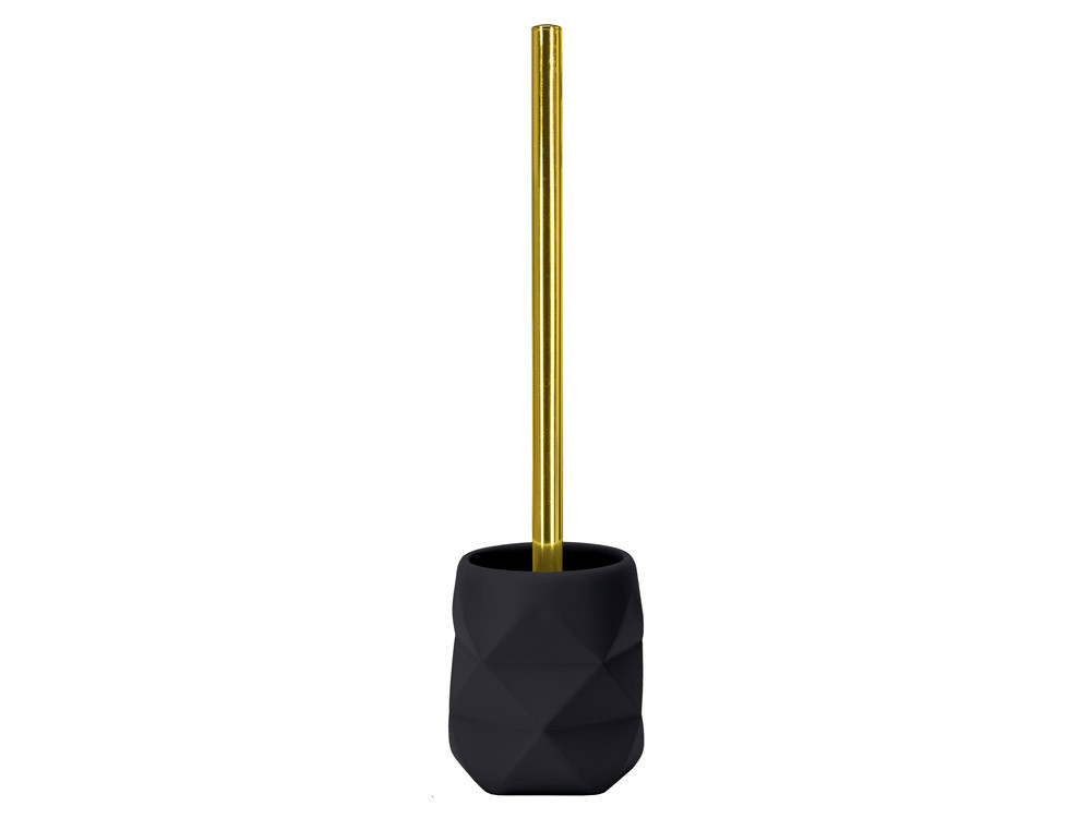 Szczotka WC KW Golden Crackle Black