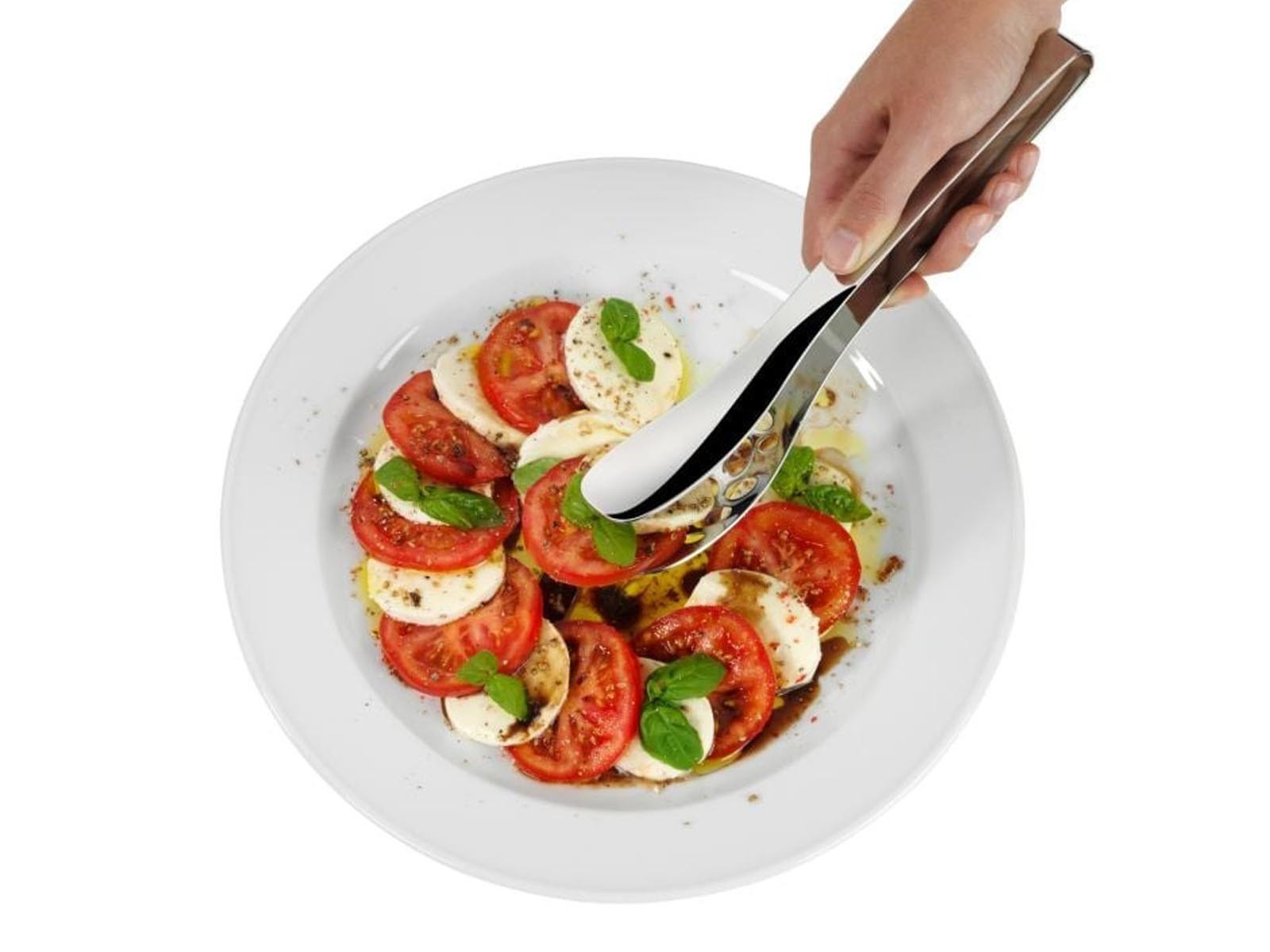 Szczypce do serwowania perforowane WMF Nuova Silver