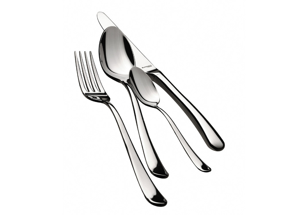 Sztućce stołowe x24 Bugatti Settimocielo Shining Zestaw dla 6 osób