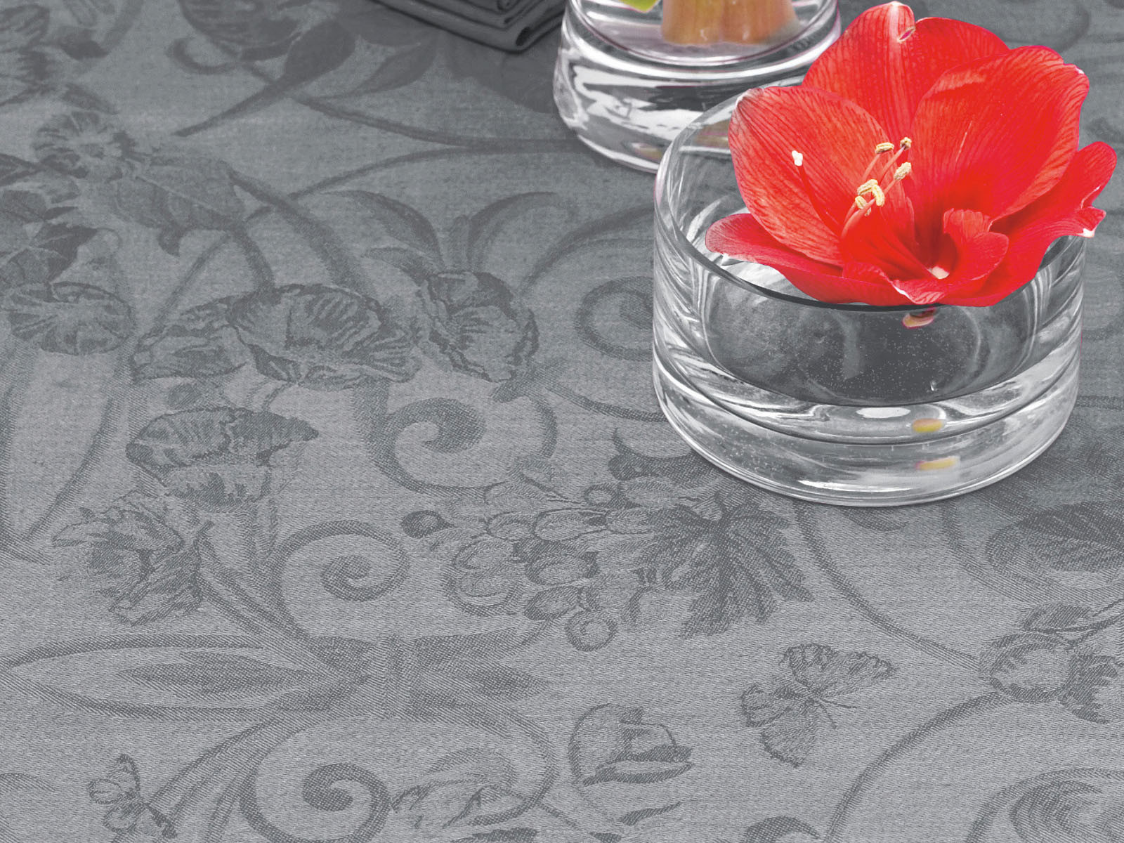 SerwetkaLe Jacquard Francais Tivoli Gris 50x50