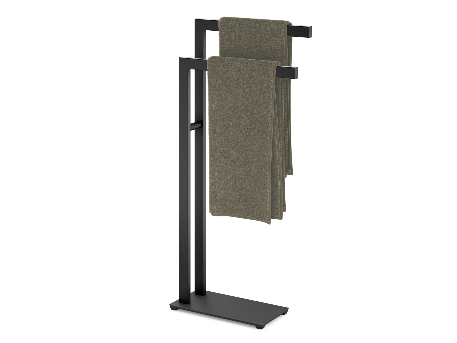 Stojak na ręczniki  Zack Linea Black Matt
