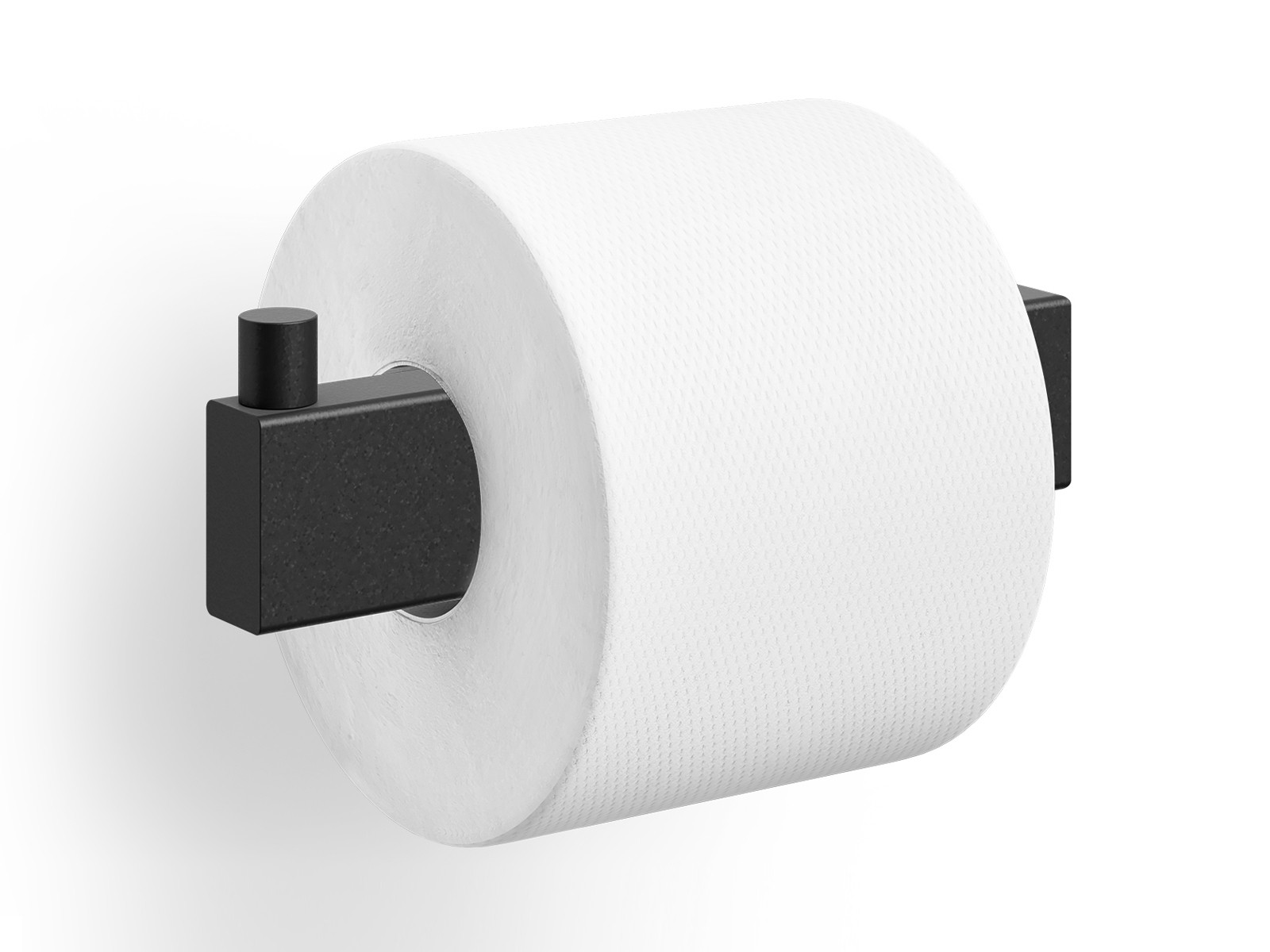 Uchwyt na papier toaletowy Zack Linea Black Matt I