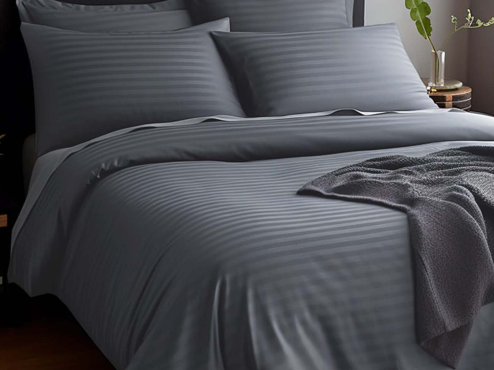 Pościel Vincenza Classics Stripes Grey 140x200PL