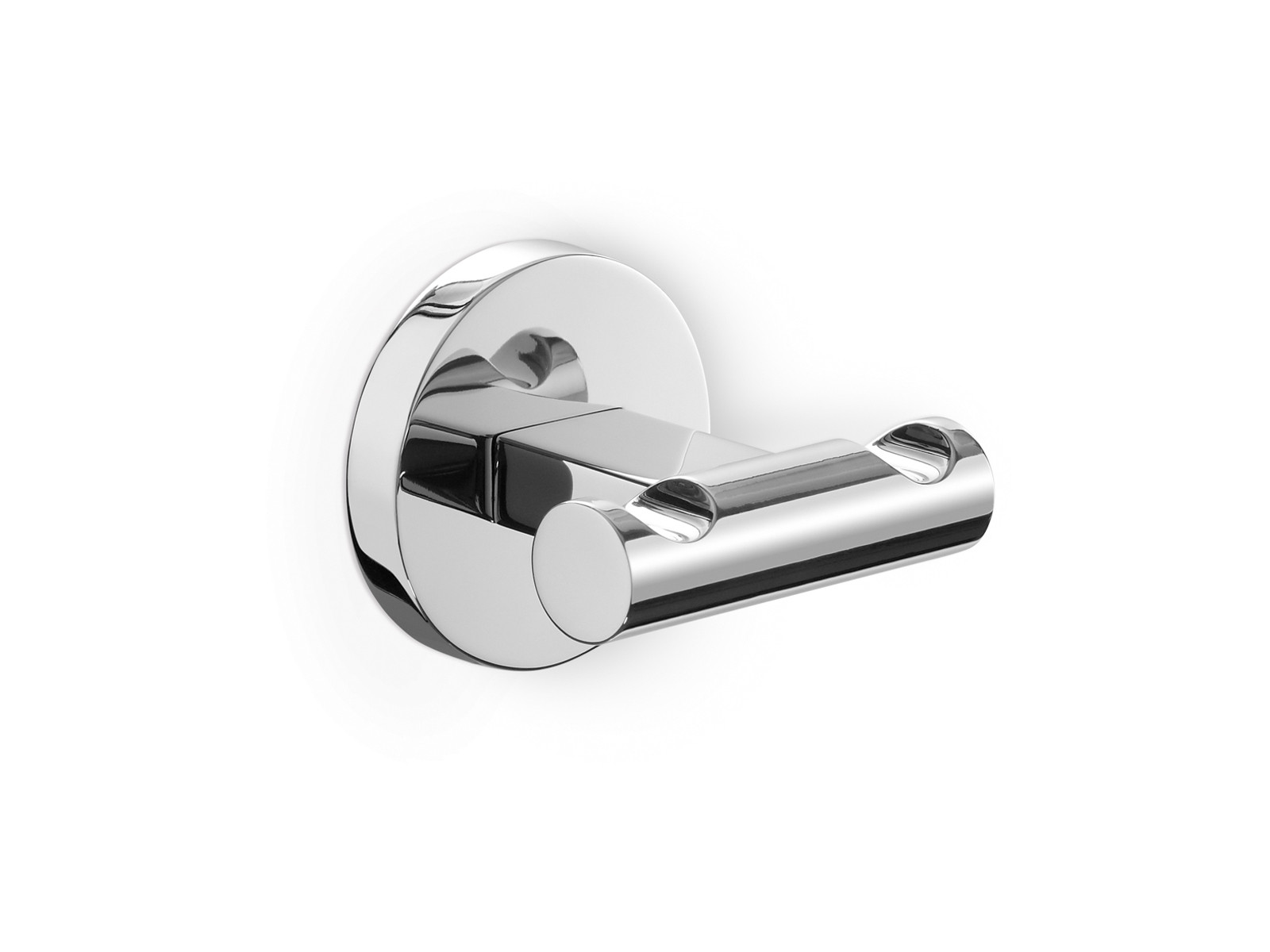 Wieszaczek ścienny podwójny Zack Scala Steel Polished II