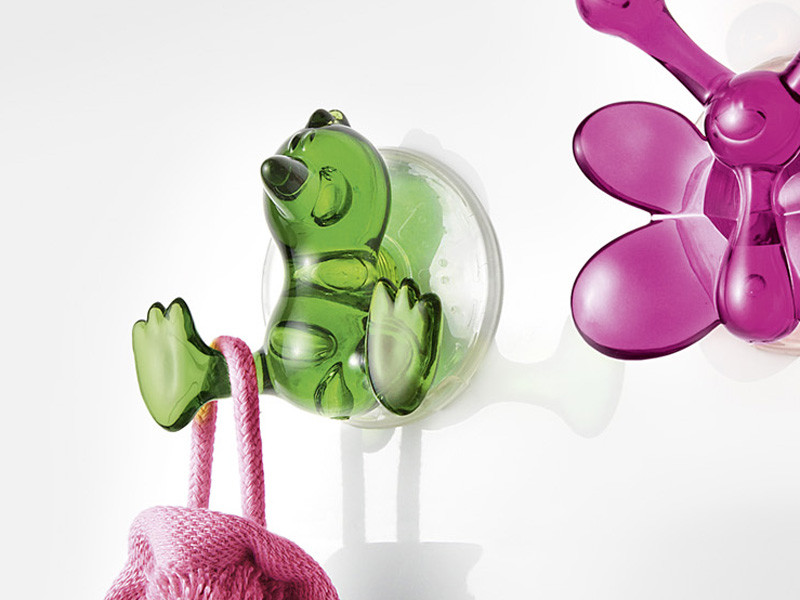 Wieszak łazienkowy Baby Bird Green