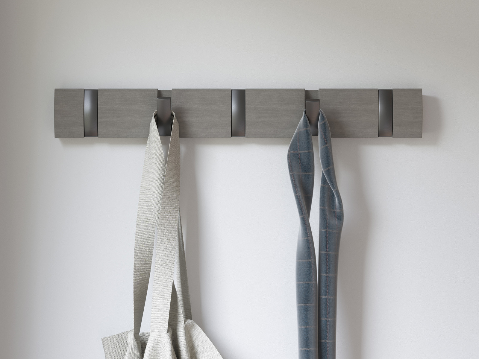 Wieszak ścienny Umbra Flip 5 Grey