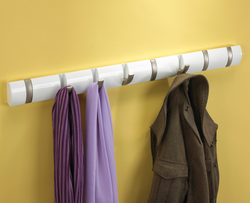 Wieszak ścienny Umbra Flip 8 White