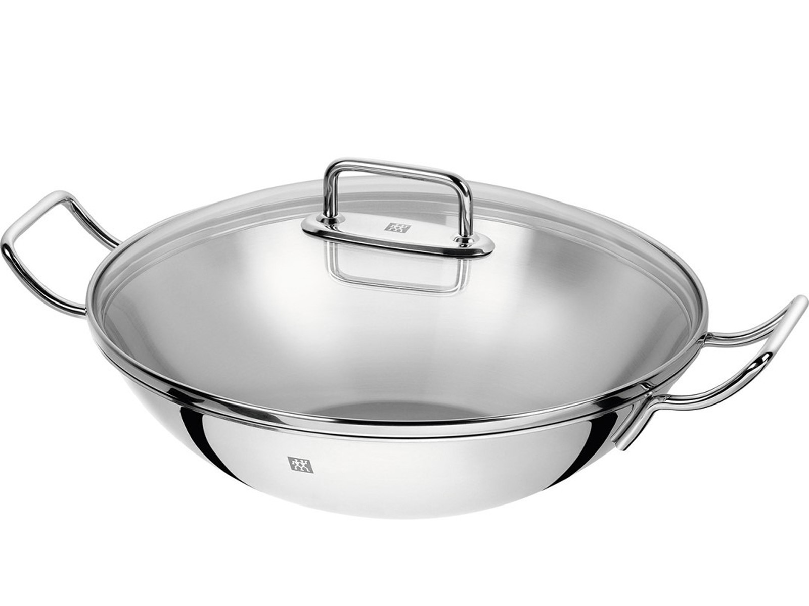 Wok Zwilling Plus z pokrywką 32cm