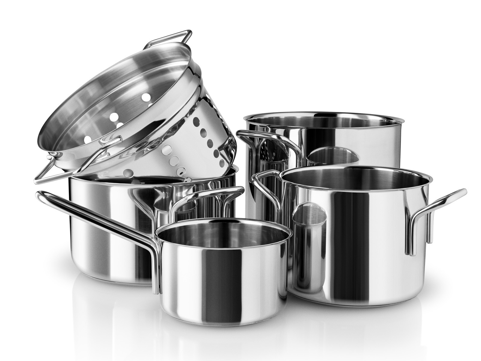 Zestaw garnków Eva Solo Trio Stainless Steel 5-częściowy 