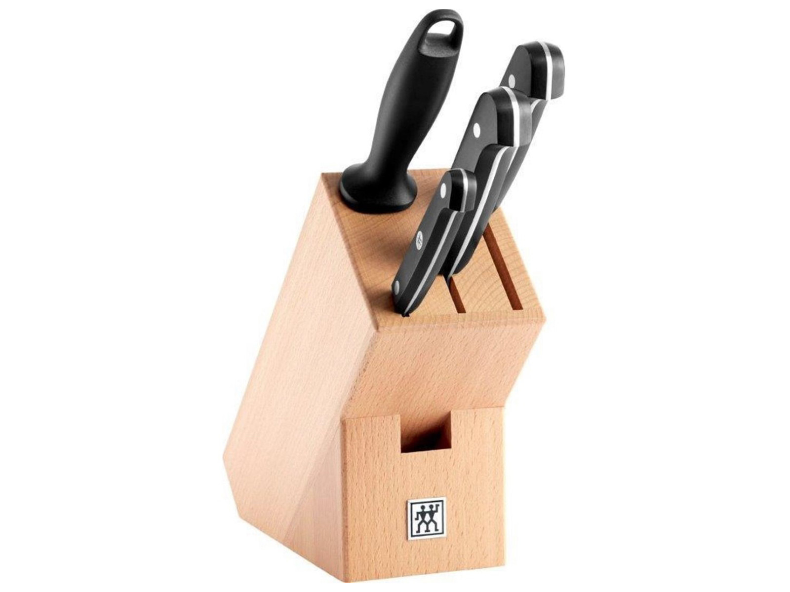 Zestaw noży w bloku Zwilling Gourmet Wood 4 elementy