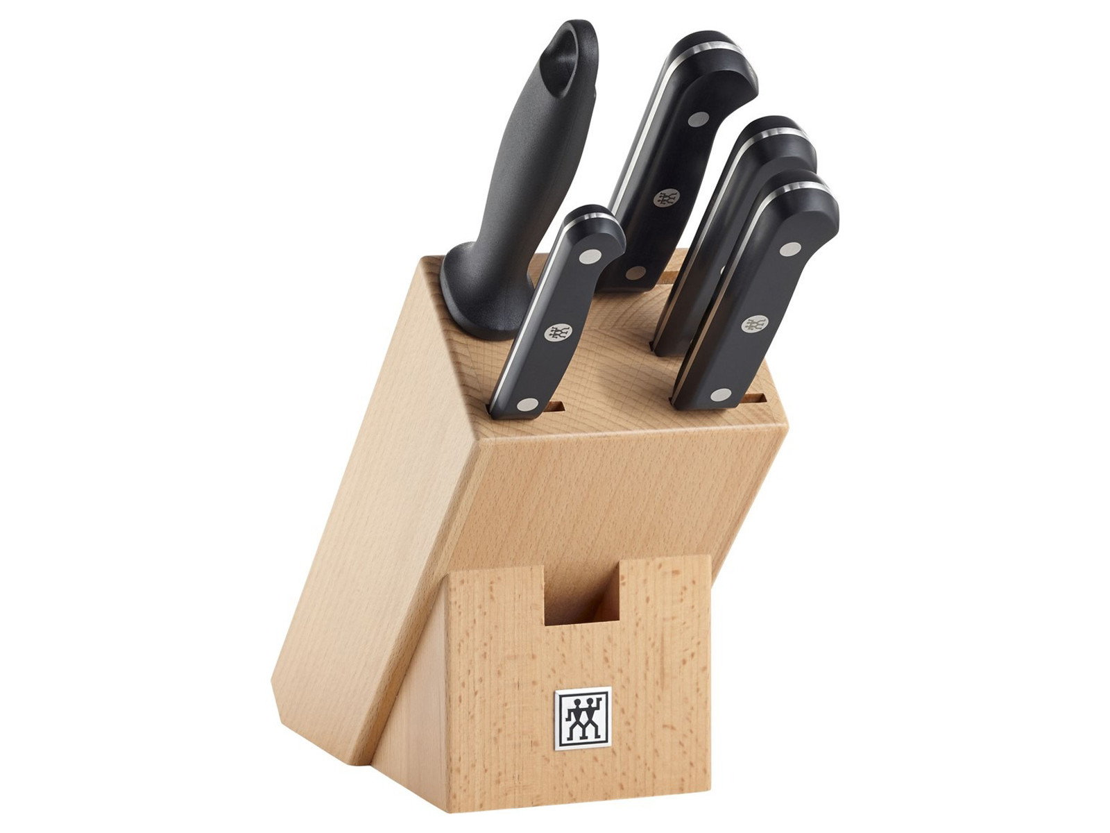 Zestaw noży w bloku Zwilling Gourmet Wood 5 elementów