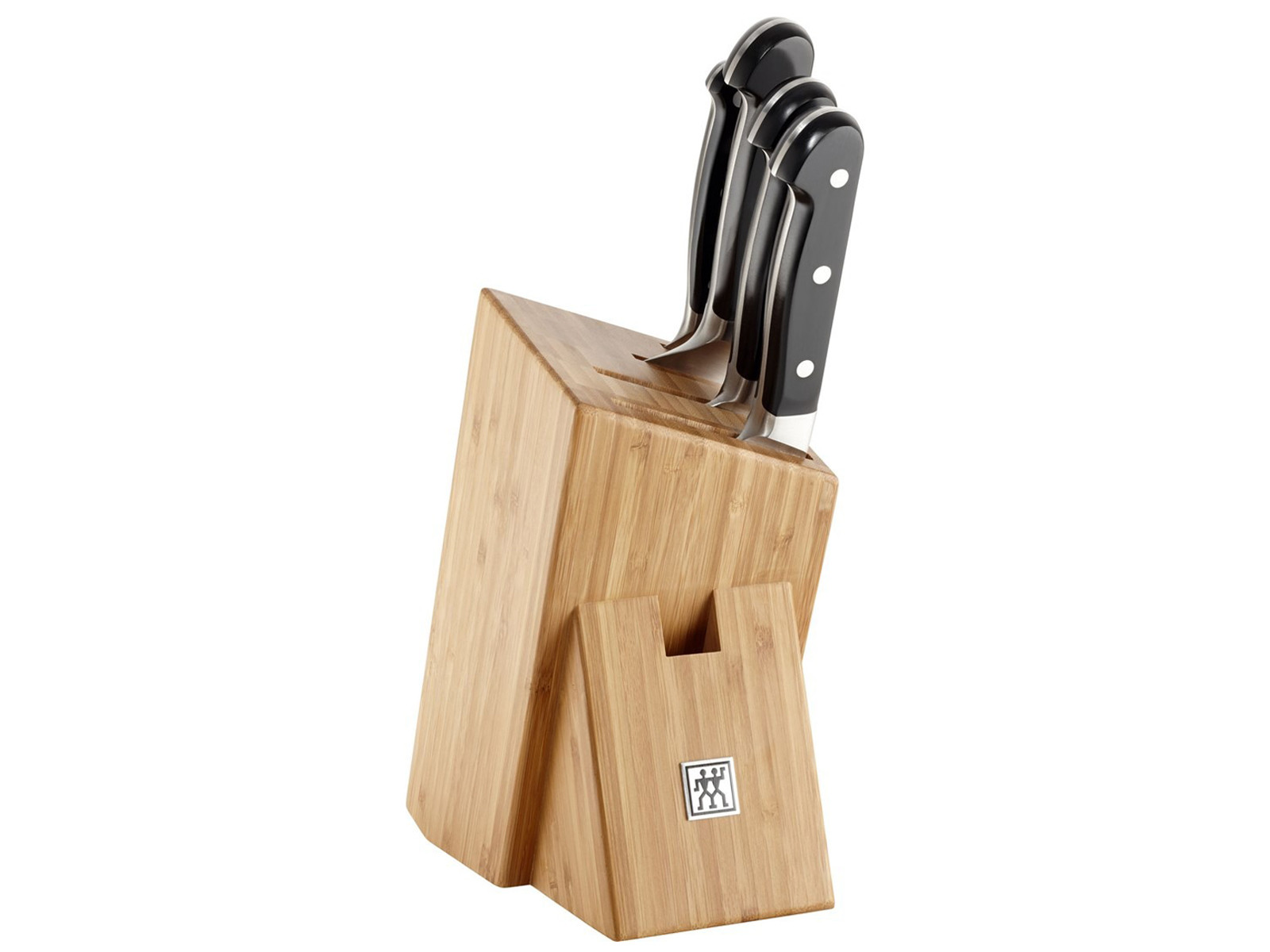 Zestaw noży w bloku Zwilling Pro Bambus x4