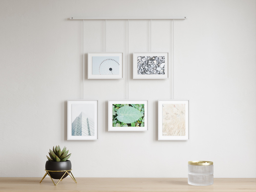 Zestaw ramek na zdjęcia x5 Umbra Exhibit 5 White