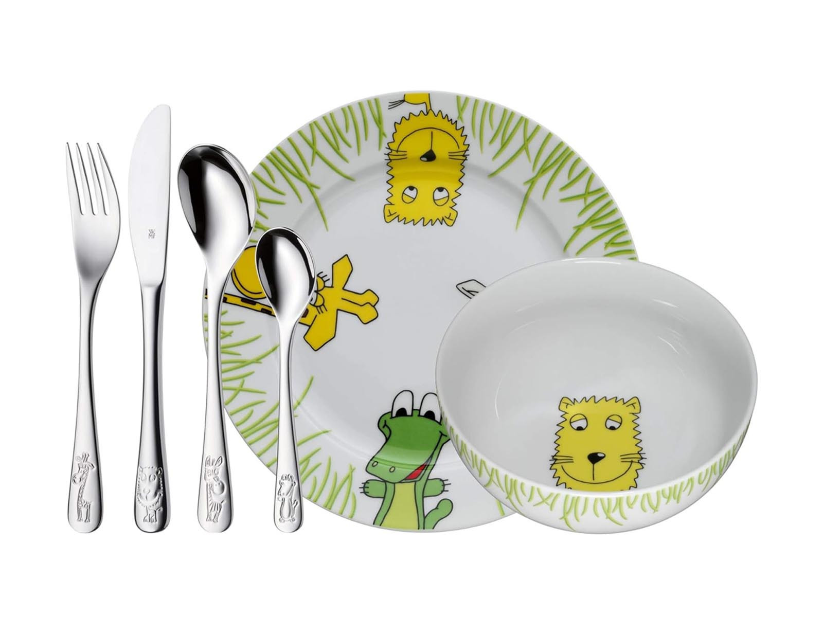 Zestaw stołowy dla dzieci WMF Safari 6-elementowy