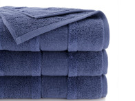Ręcznik Cawo Noblesse Uni Night Blue 30x50..