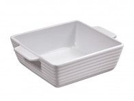 Brytfanna porcelanowa z uchwytami Kuchenprofi Burgund Square S..