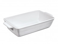 Brytfanna porcelanowa z uchwytami Kuchenprofi Burgund Rect M..