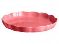 Naczynie do tarty i quiche Emile Henry Madeleine Tarte Low 30cm Rose Candy..