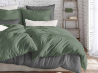 Pościel Fleuresse Linen Provence Sage 135x200..