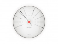 Termometr ścienny Arne Jacobsen Bankers Wall White 12cm..