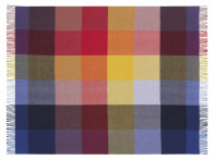 Pled Biederlack Cashmere Wool Bright Square 130x170..